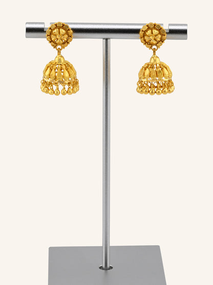 22ct Gold Jhumka Earring