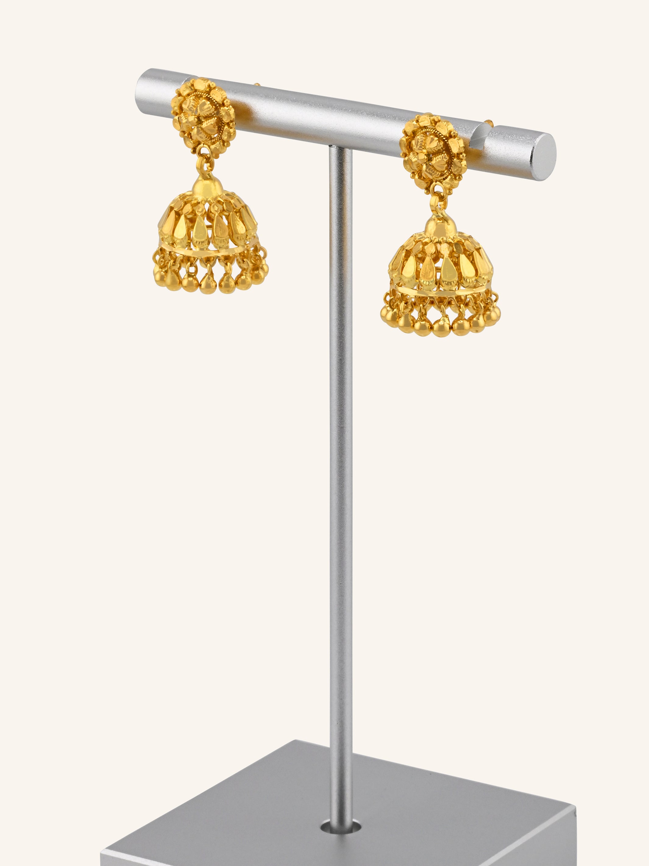 22ct Gold Jhumka Earring