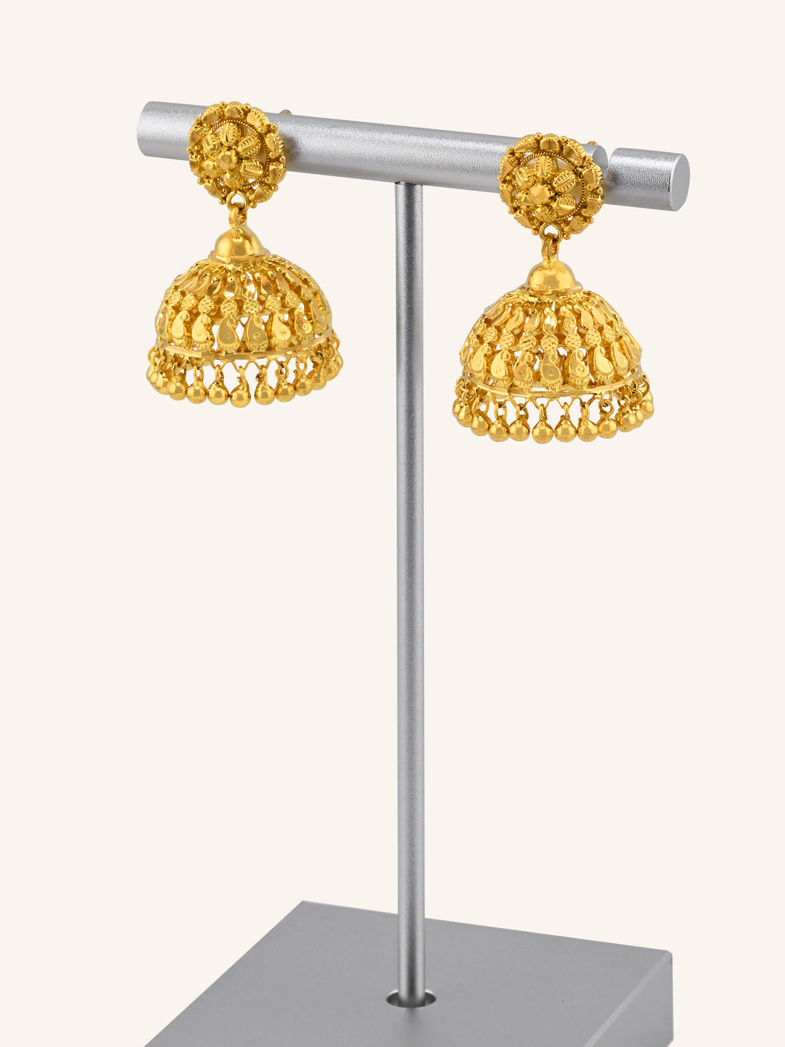 22ct Gold Jhumka Earrings