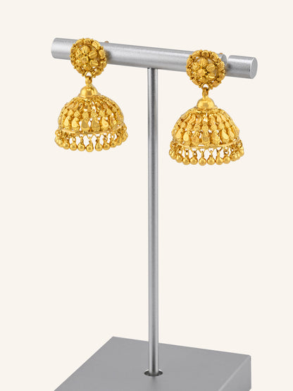 22ct Gold Jhumka Earrings