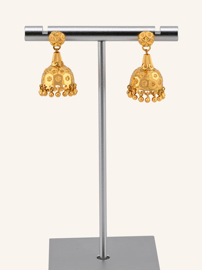 22ct Gold Jhumki Earring