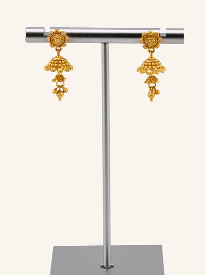 22ct Gold Jhumki Earring