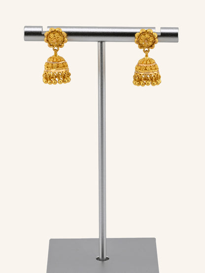 22ct Gold Jhumki Earrings