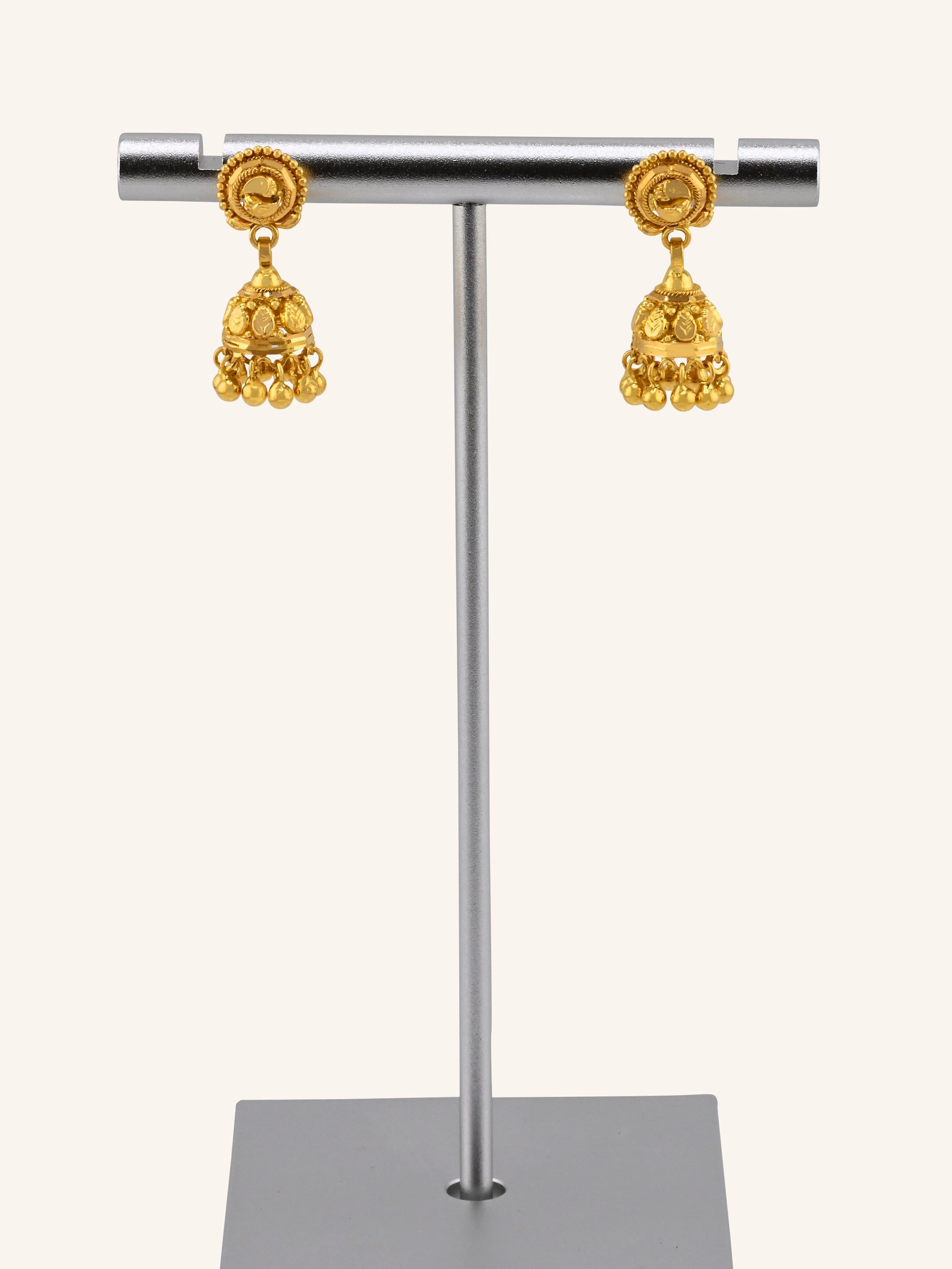22ct Gold Jhumki Earring