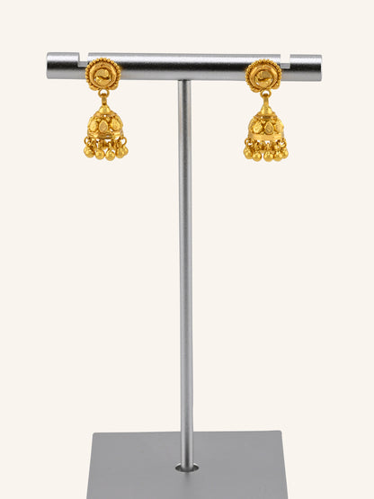 22ct Gold Jhumki Earring