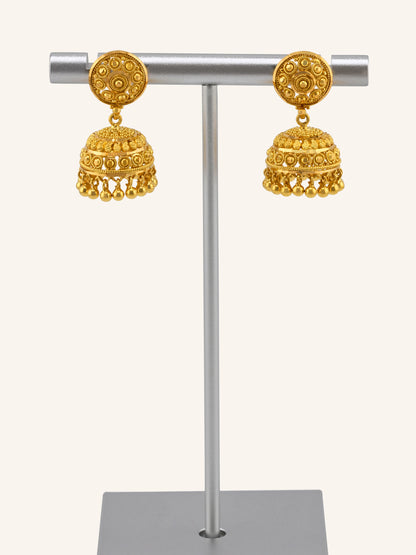 22ct Gold Jhumki Earring