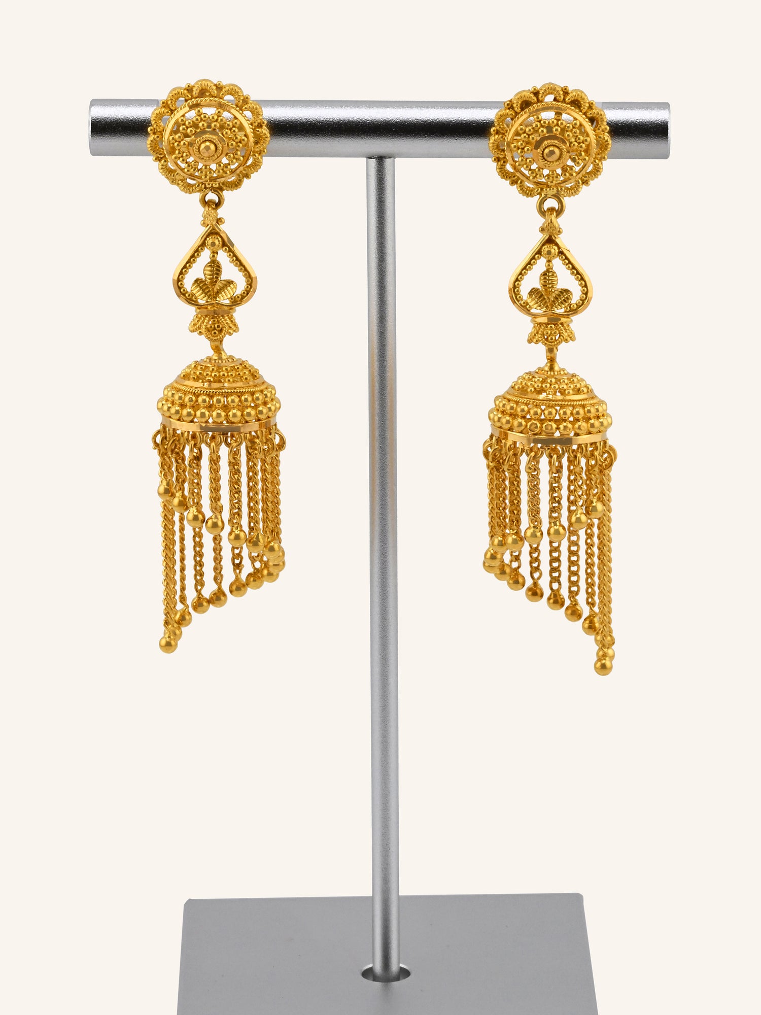 22ct Gold Jhumki Earring