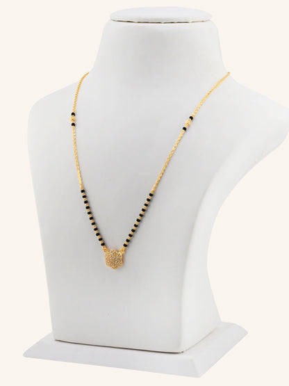 22ct Gold CZ Modern Mangal Sutra