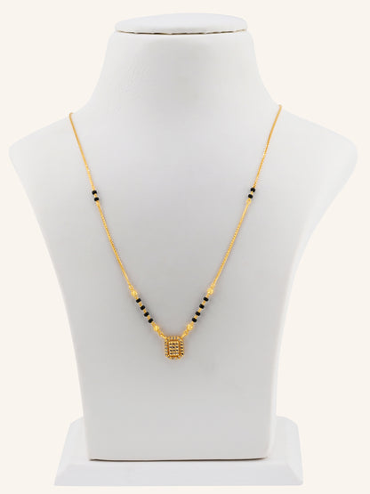 22ct Gold CZ Modern Mangal Sutra