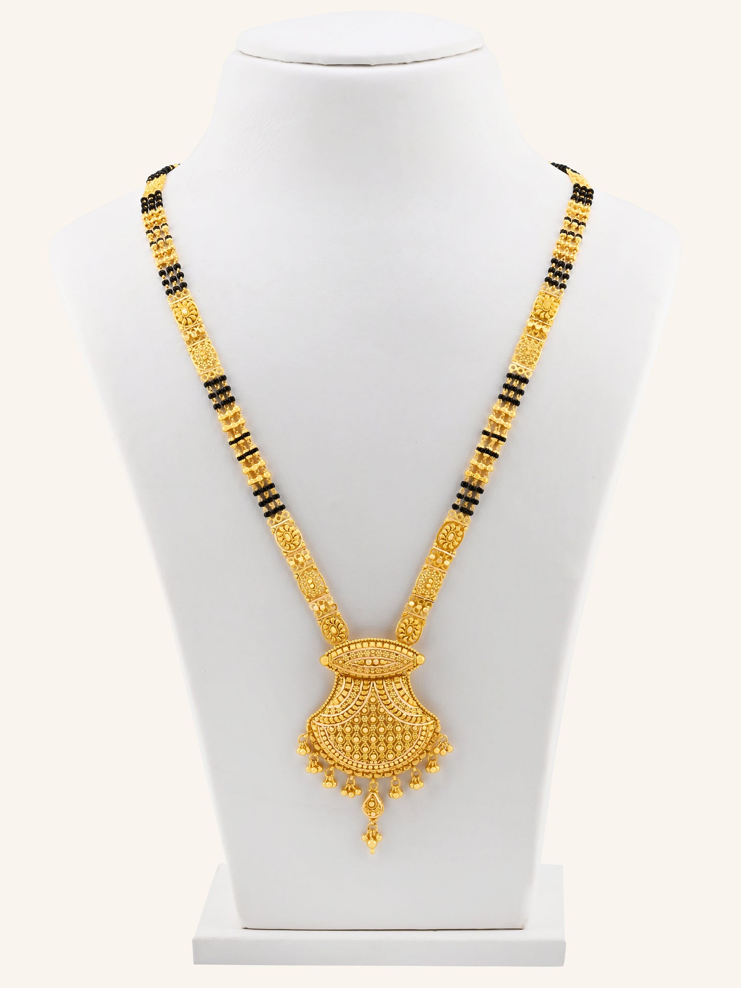 22ct Gold 3 Row Mangal Sutra