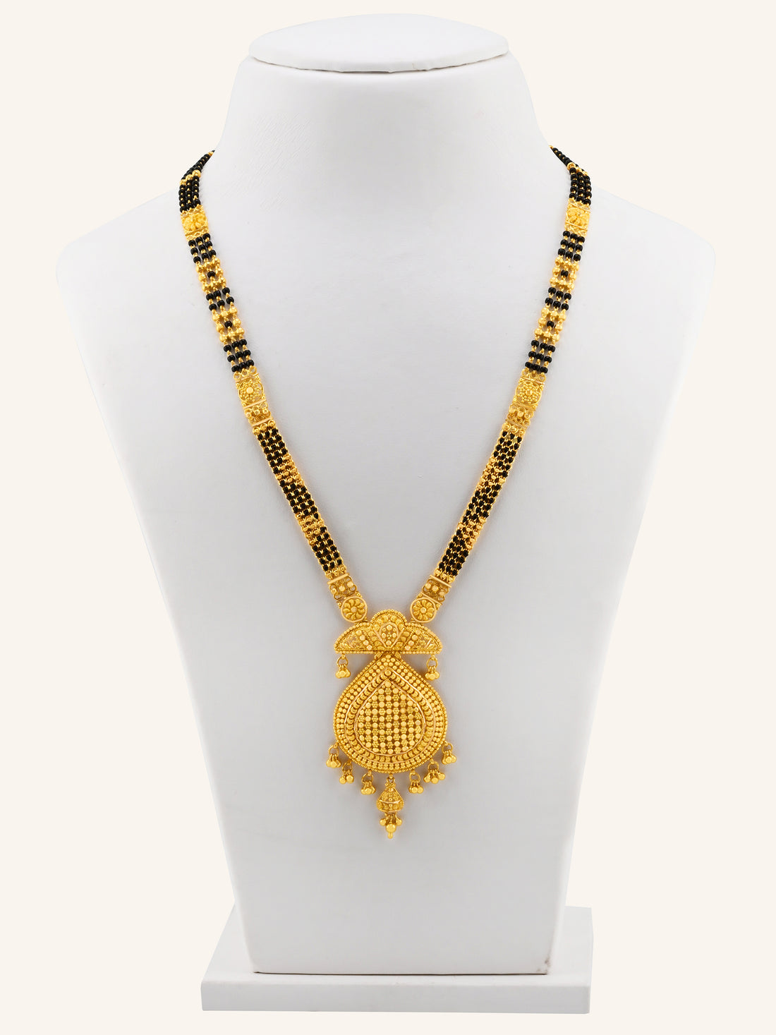 22ct Gold 3 Row Mangal Sutra