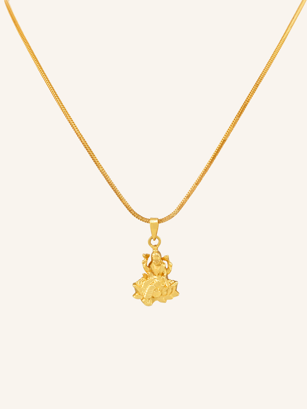 22ct Gold Laxmiji Pendant