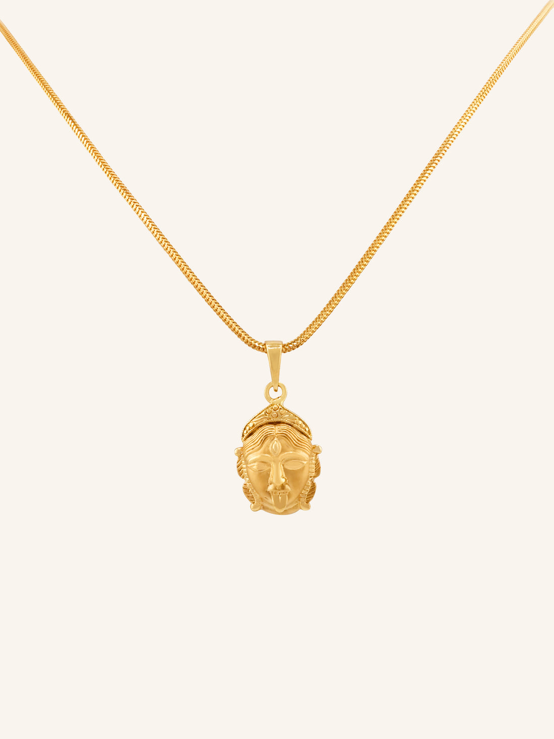 22ct Gold Kalika Mataji Pendant
