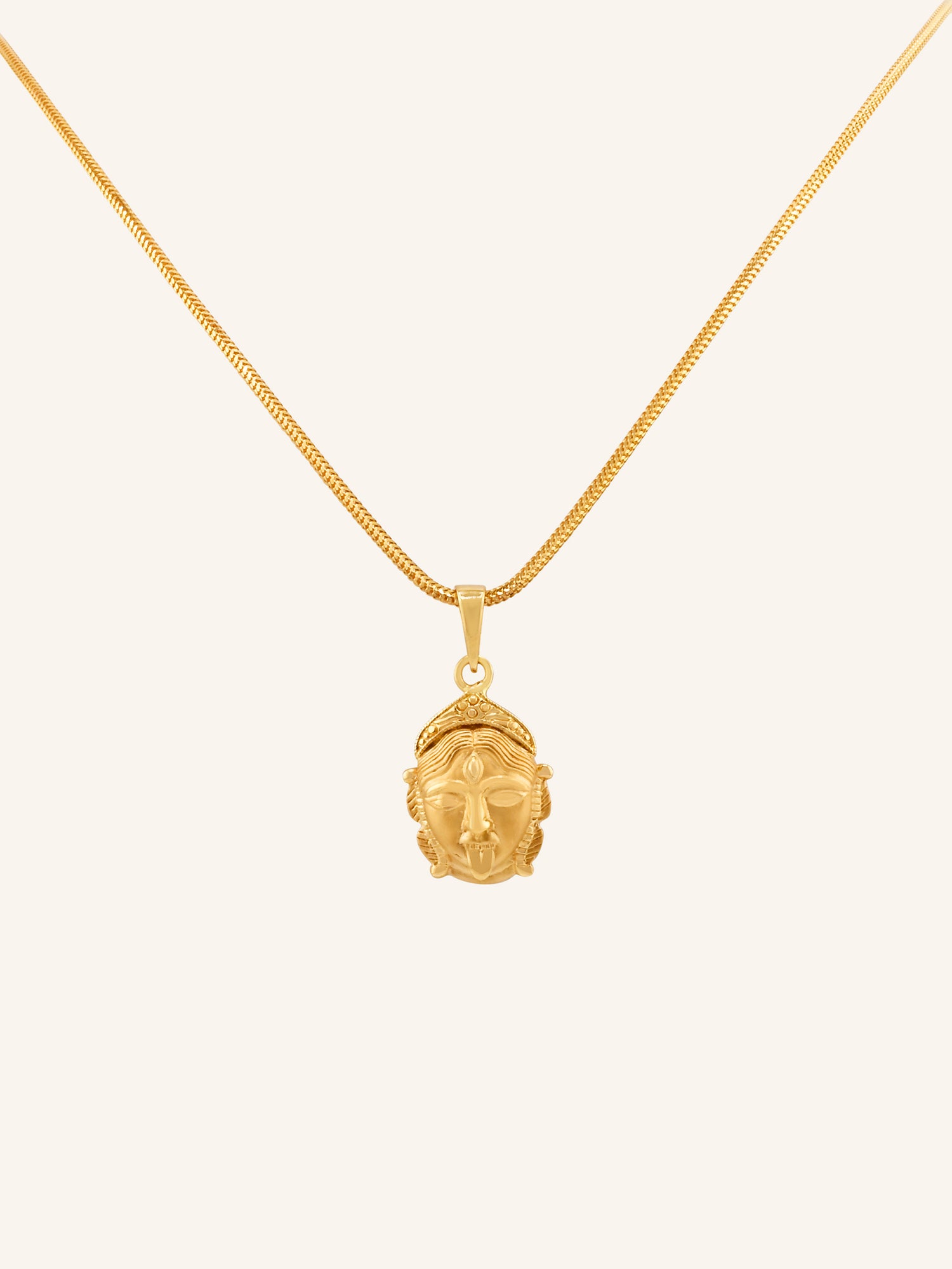 22ct Gold Kalika Mataji Pendant
