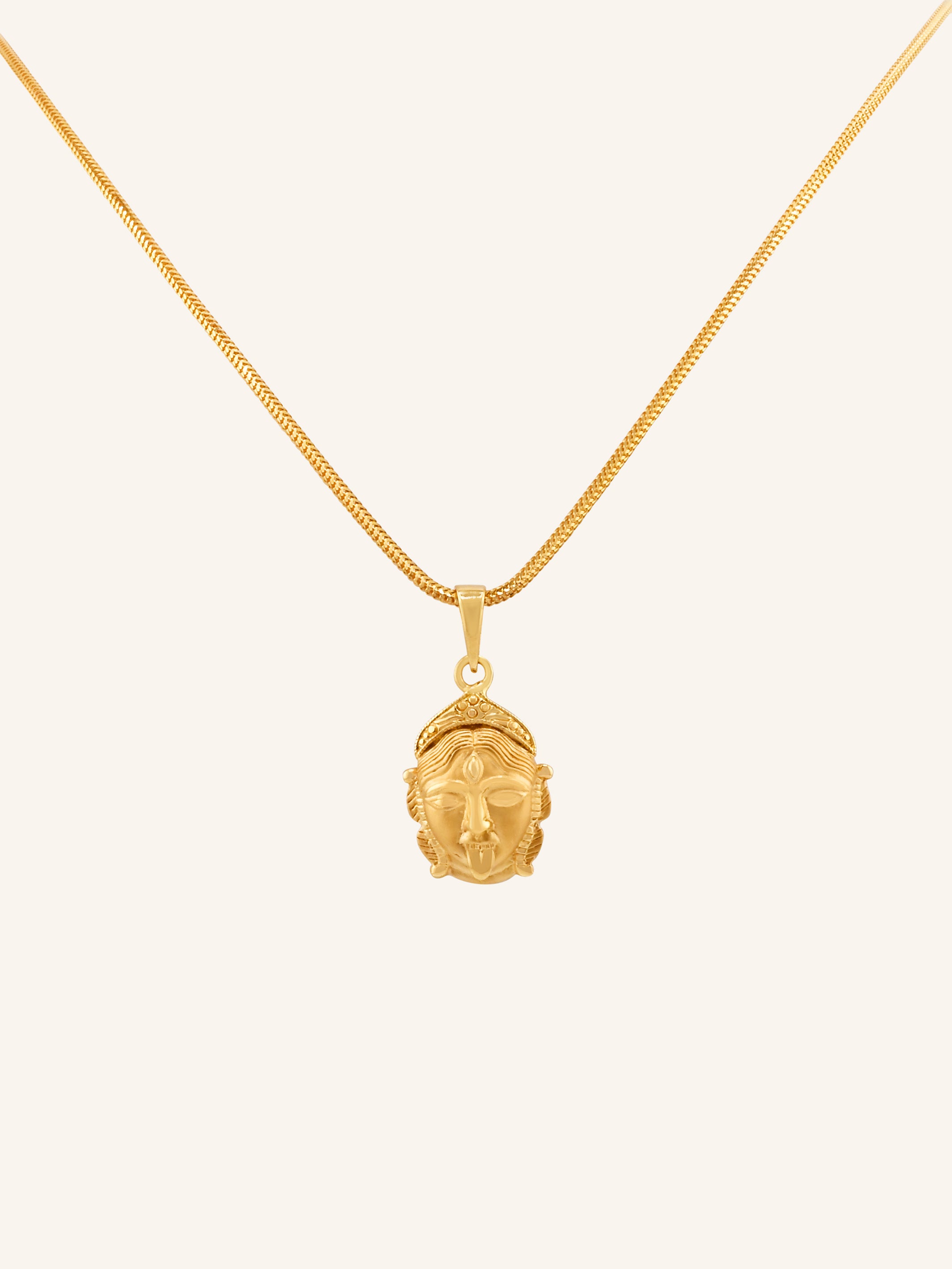 22ct Gold Kalika Mataji Pendant