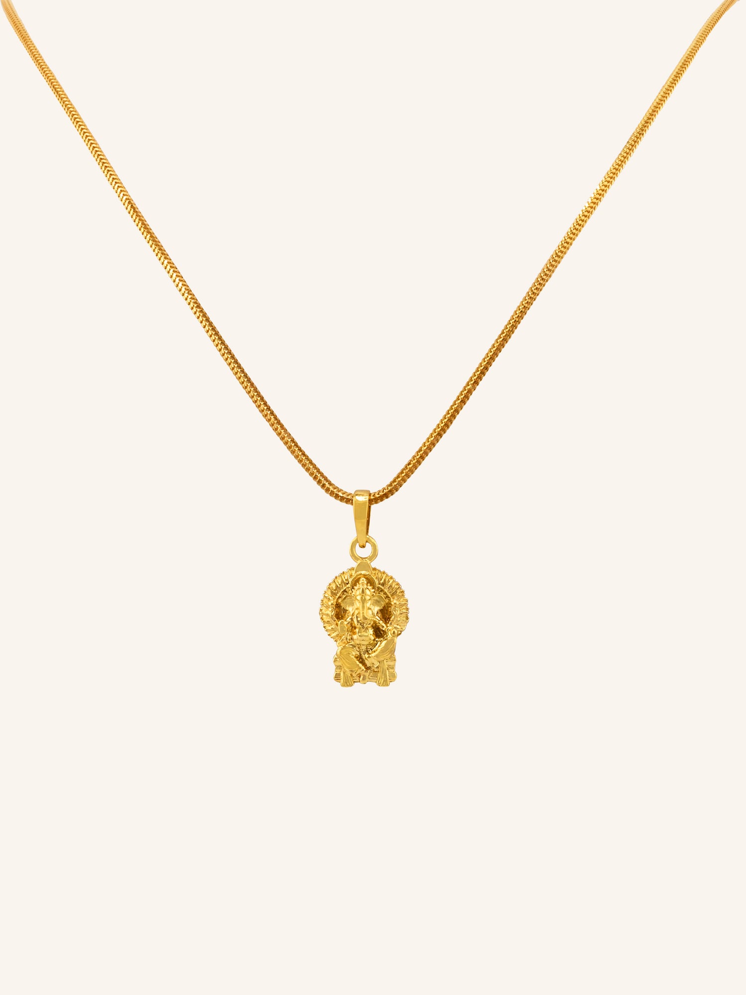 22ct Gold Ganesha Pendant