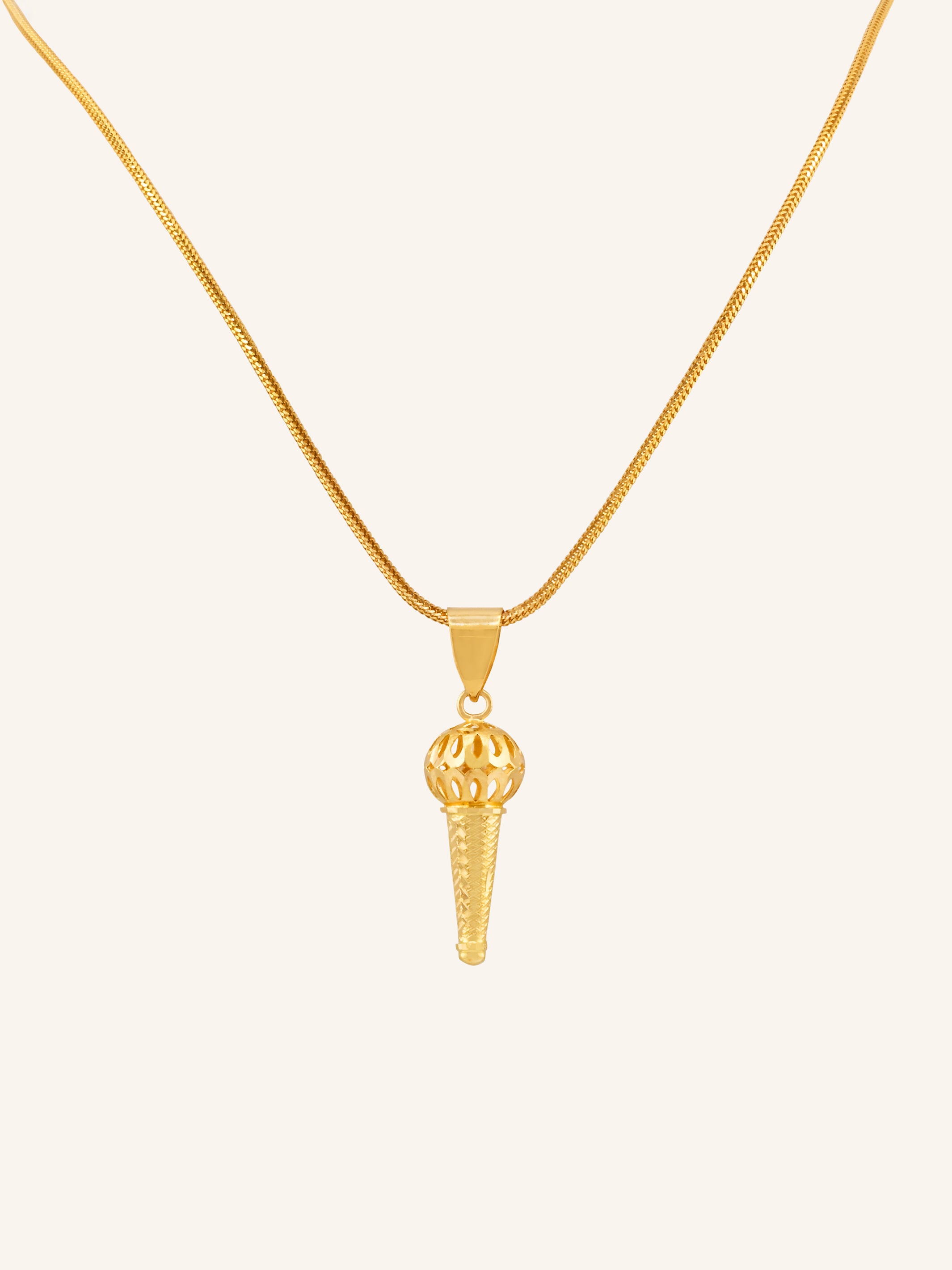 22ct Gold Gada Pendant