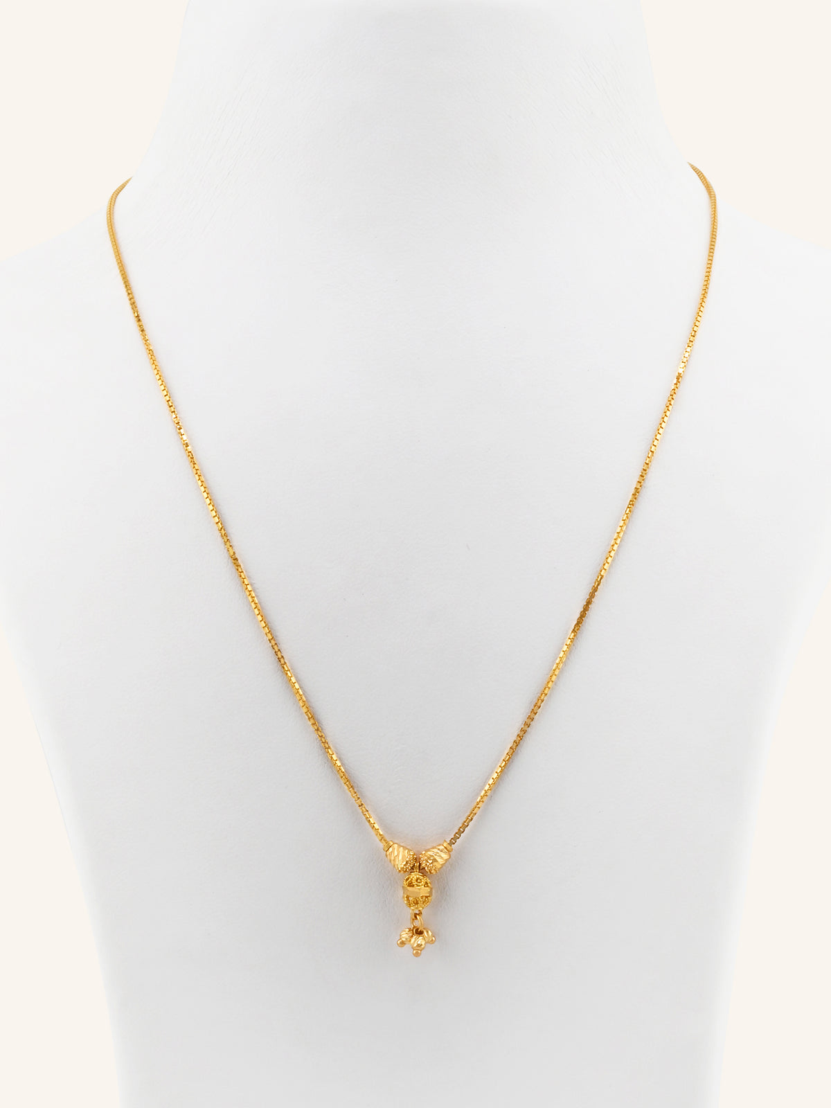 22ct Gold Ball Fancy Chain