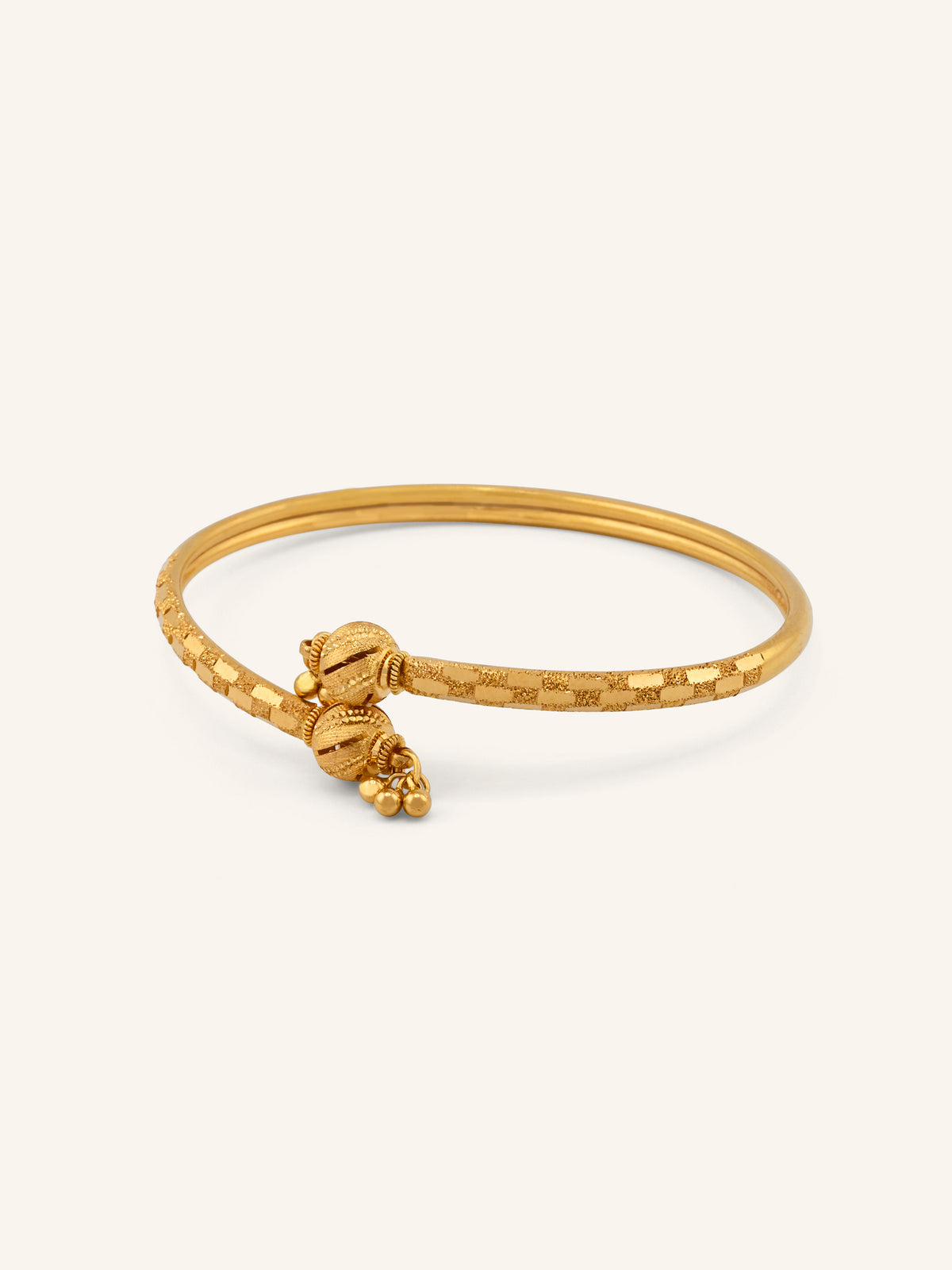 22ct Gold 1 Piece Bangle