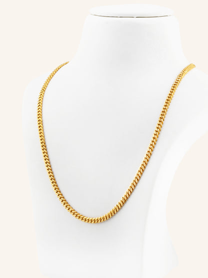 22ct Gold Curb Chain - 45 cm
