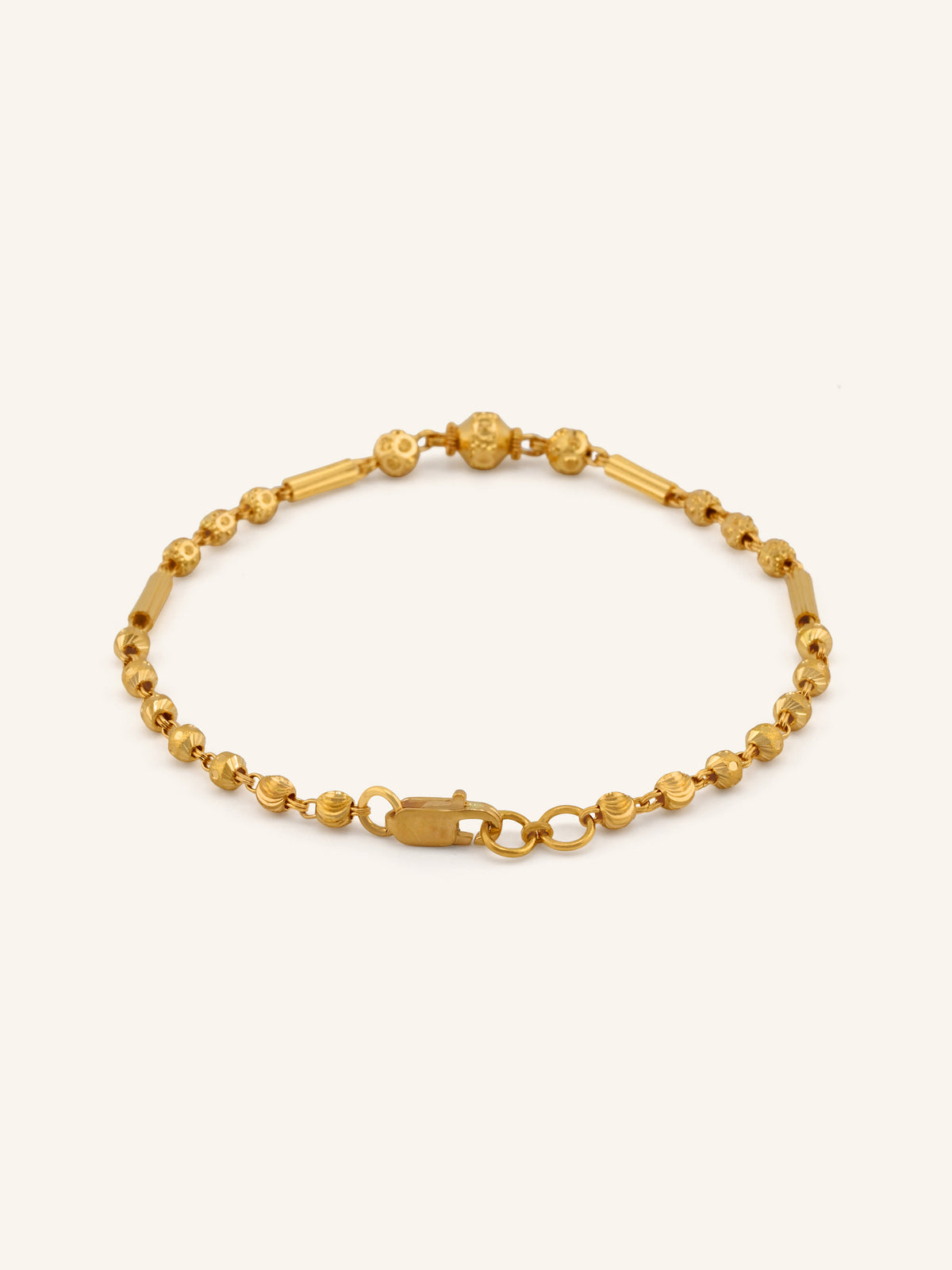 22ct Gold Ball Bracelet