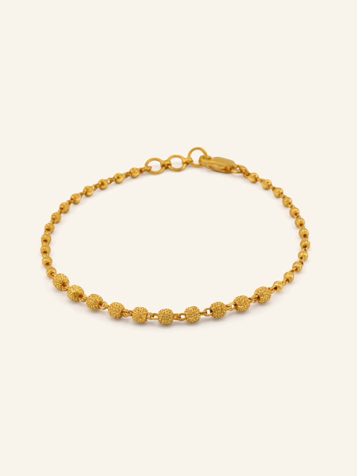 22ct Gold Ball Bracelet