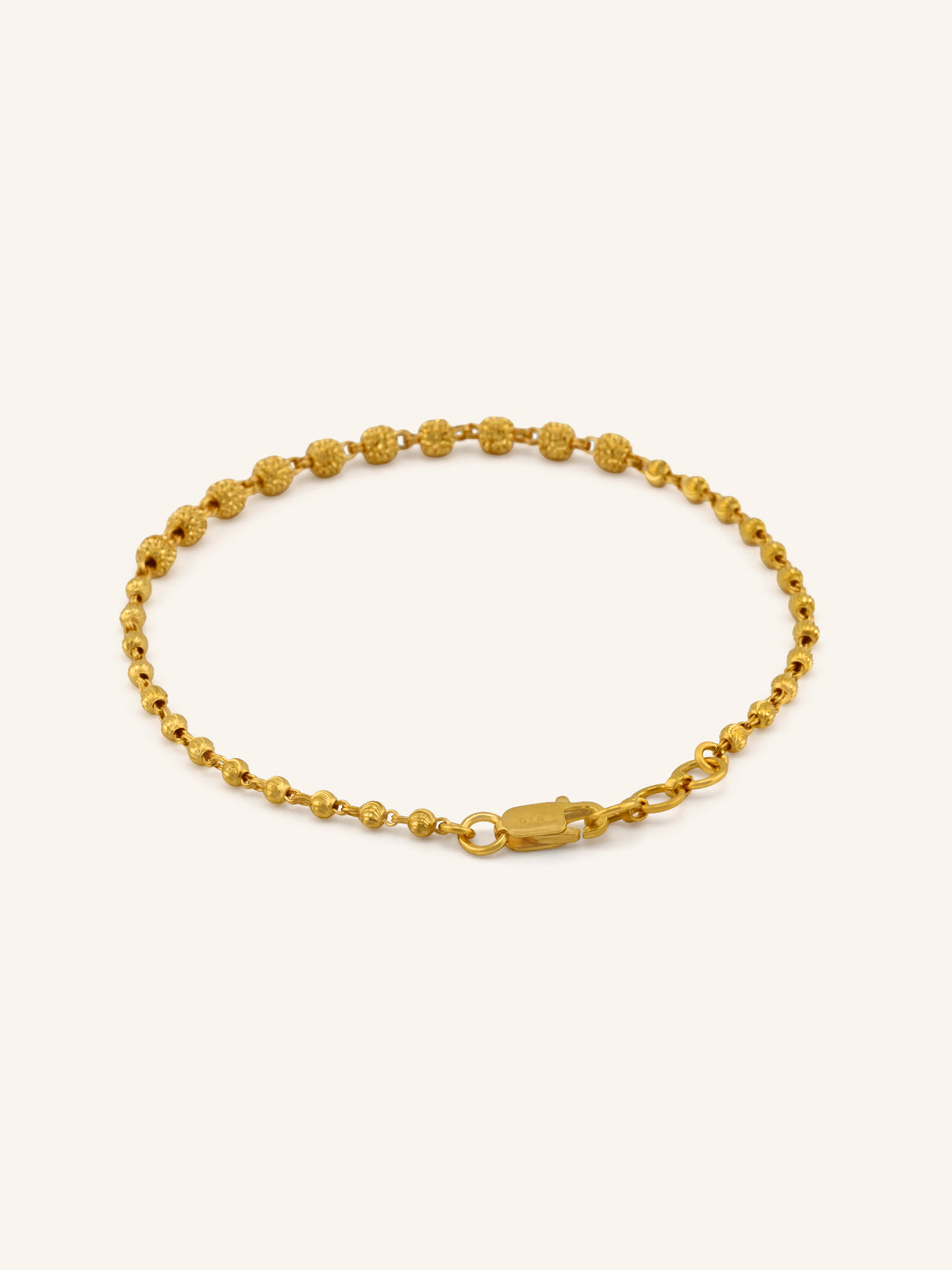 22ct Gold Ball Bracelet