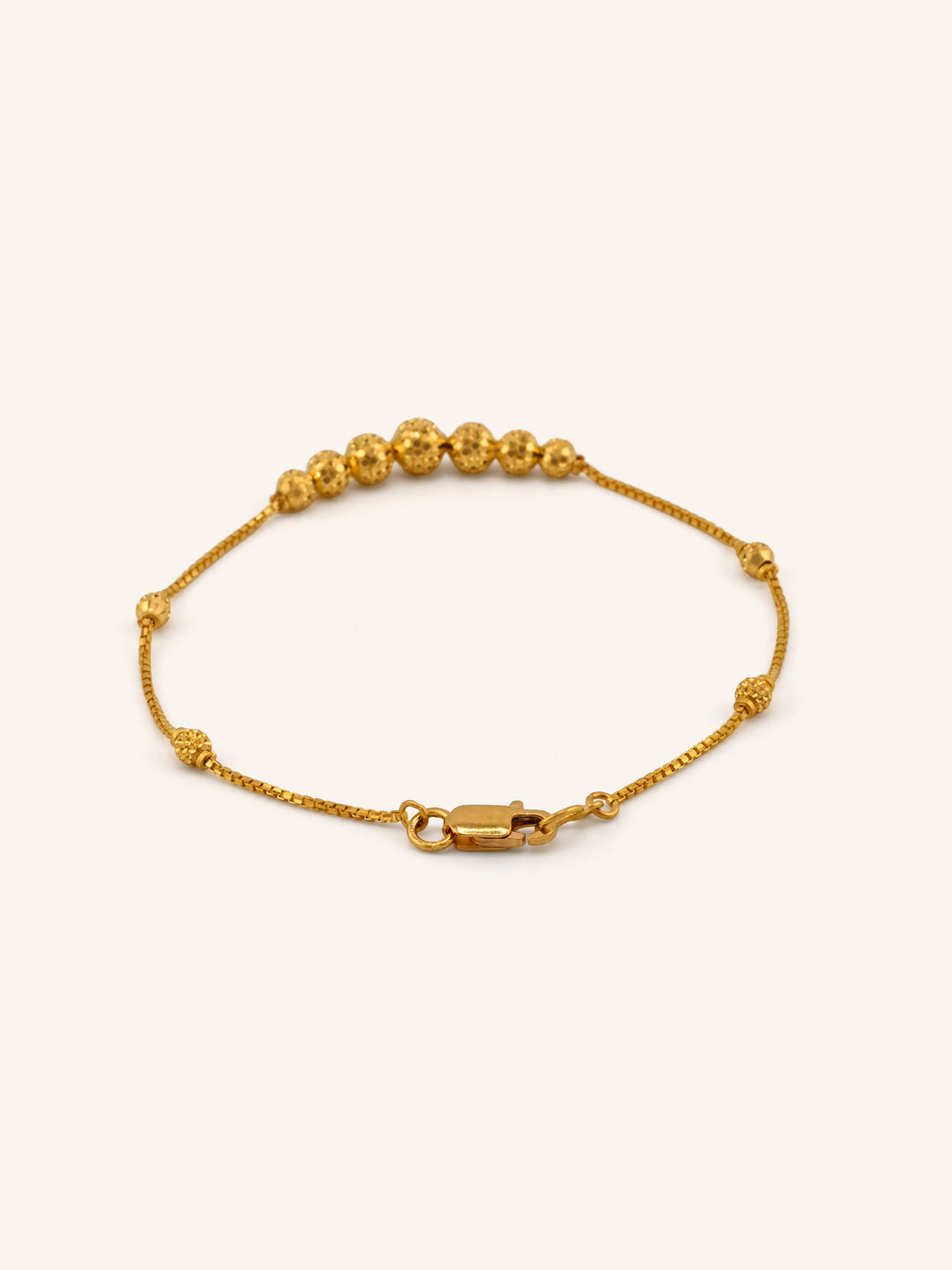 22ct Gold Ball Bracelet