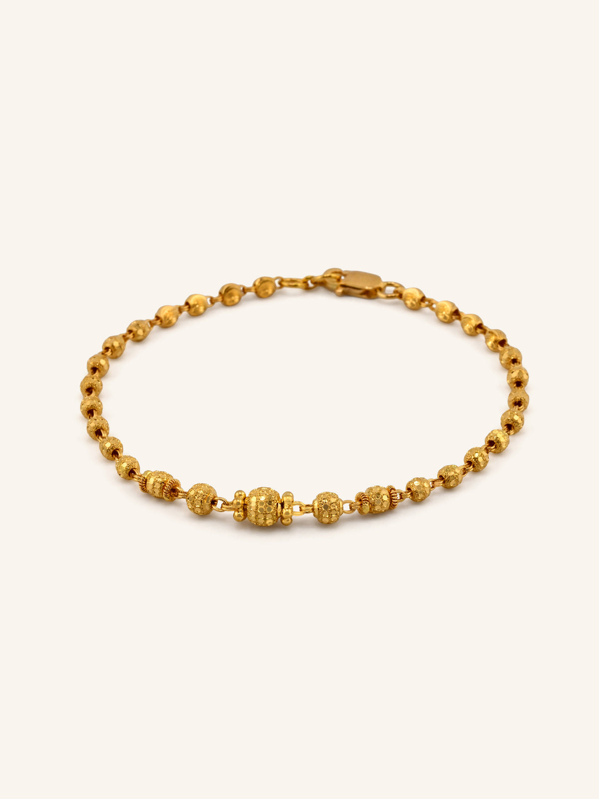 22ct Gold Ball Bracelet