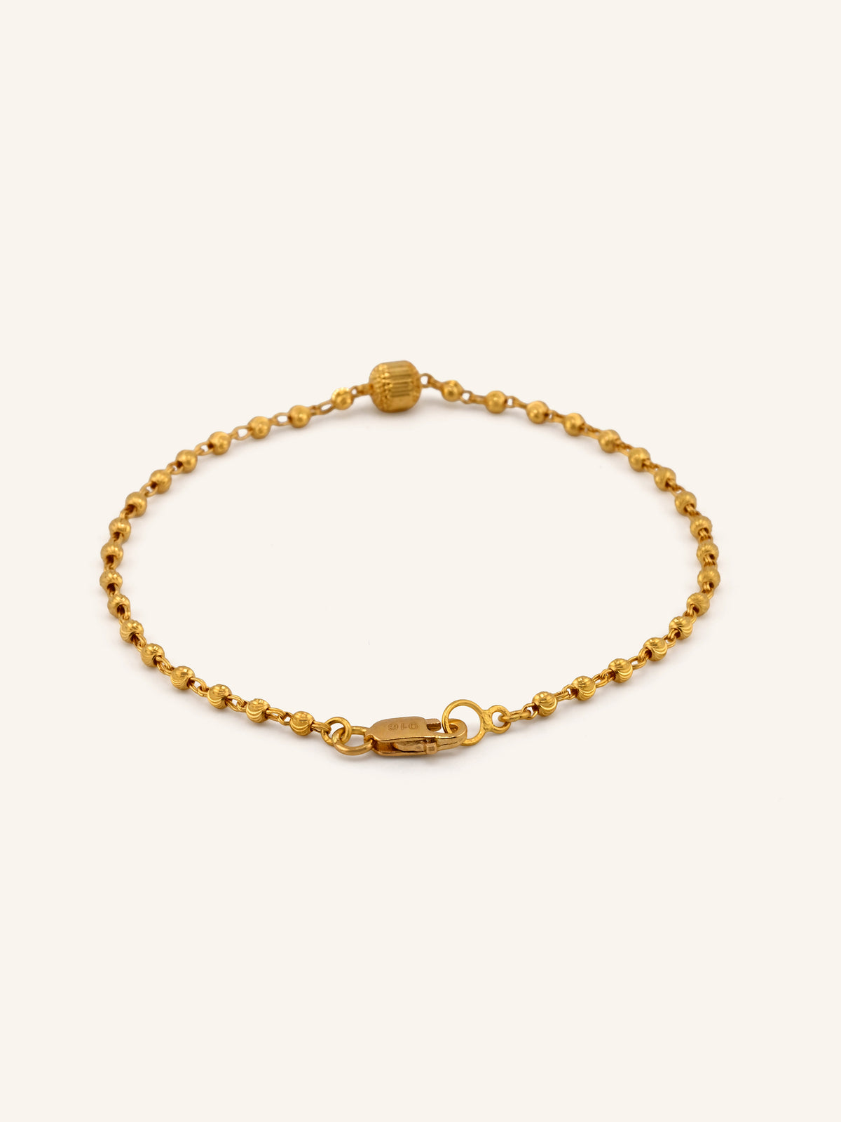22ct Gold Ball Bracelet