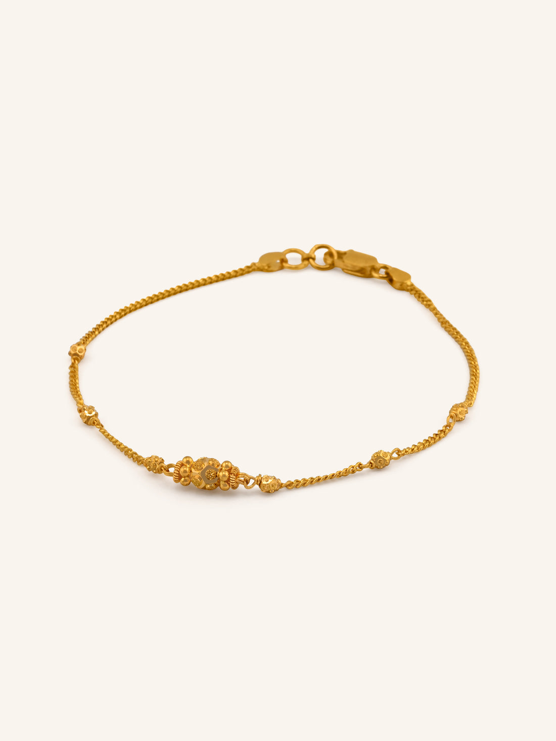 22ct Gold Ball Bracelet