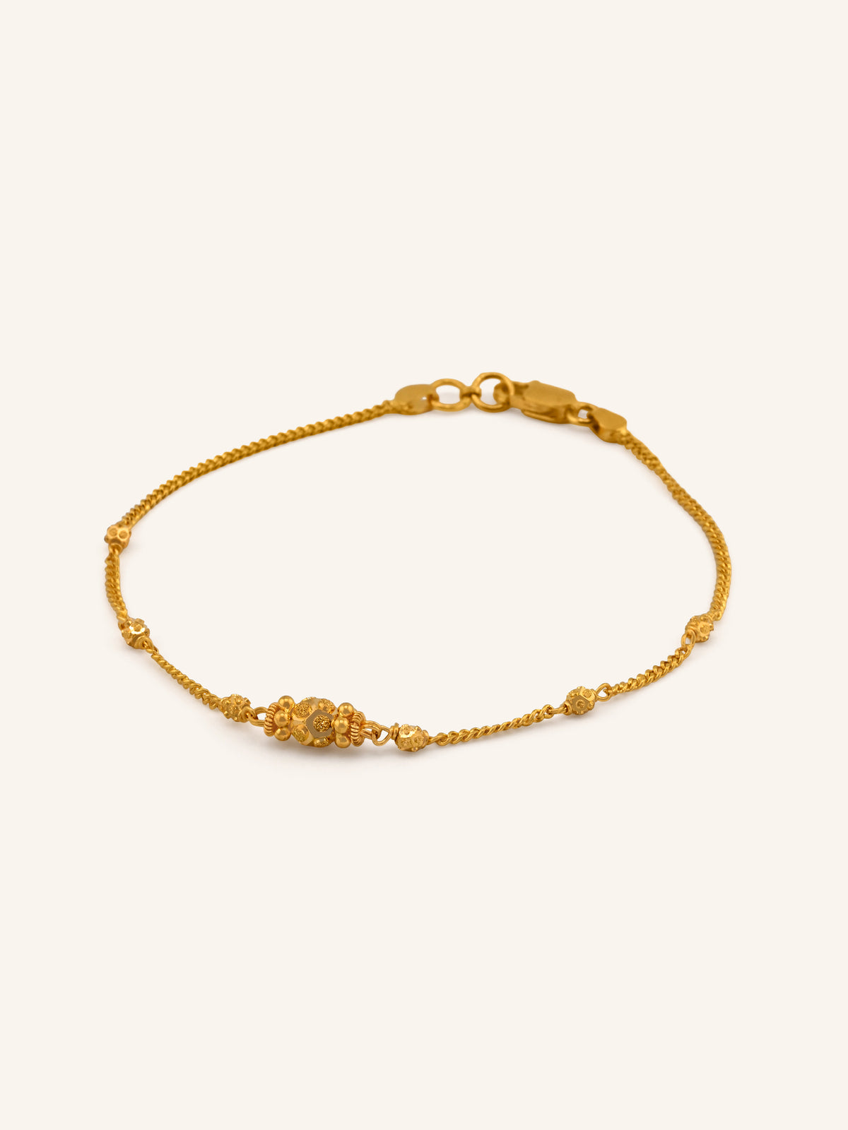 22ct Gold Ball Bracelet