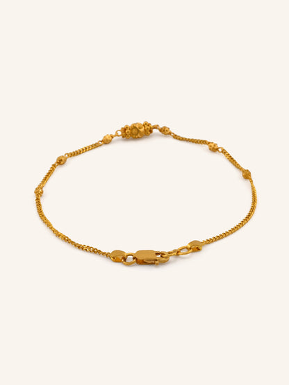 22ct Gold Ball Bracelet