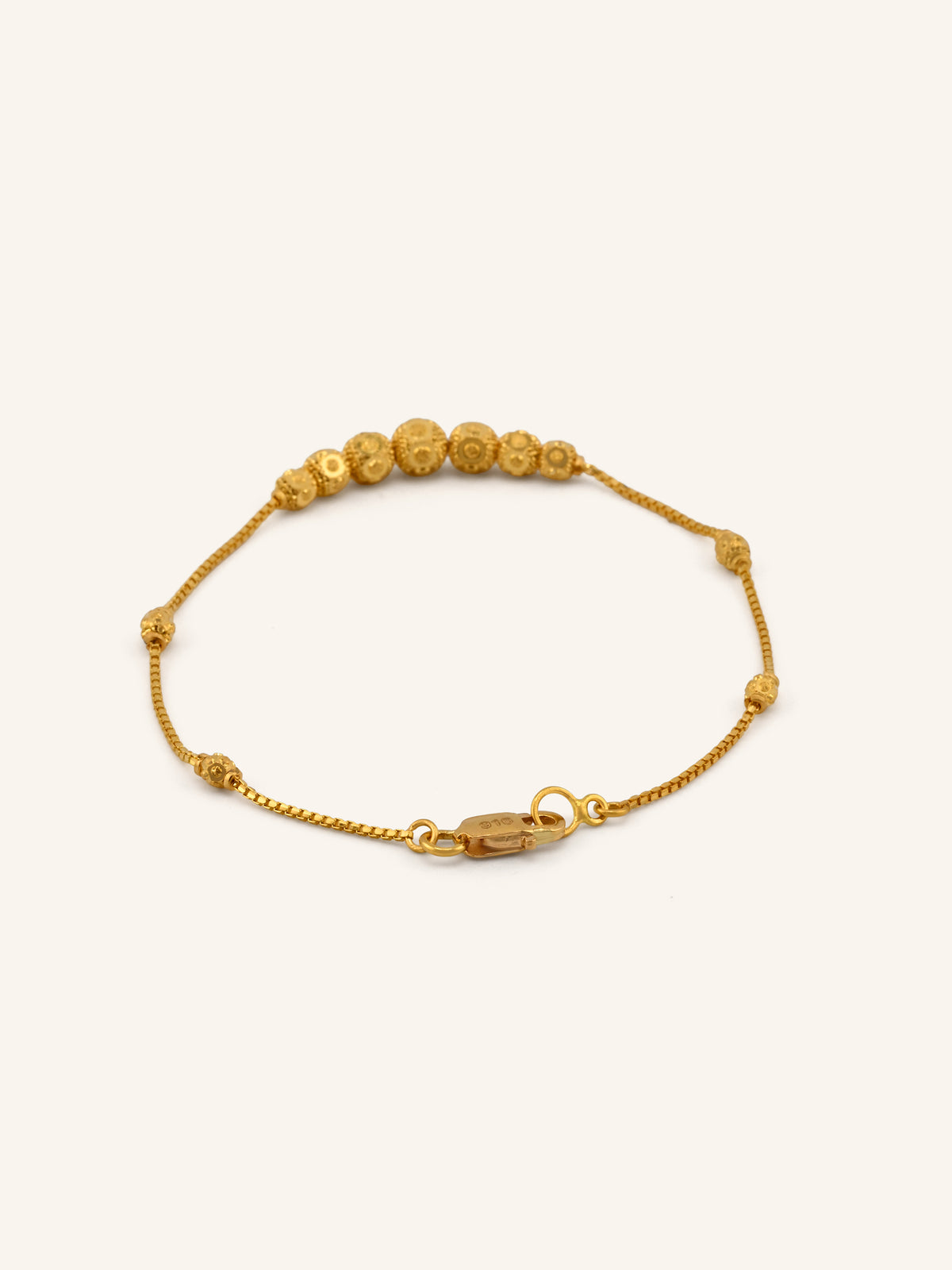 22ct Gold Ball Bracelet