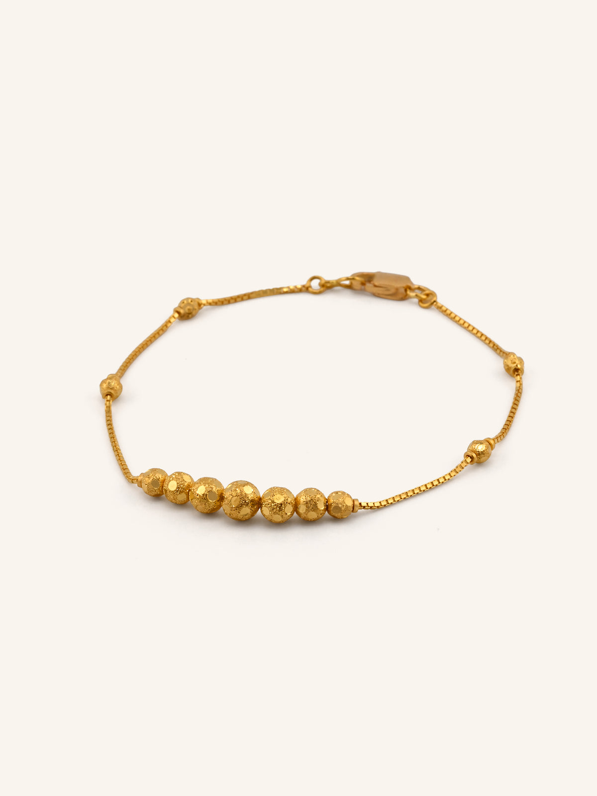 22ct Gold Ball Bracelet