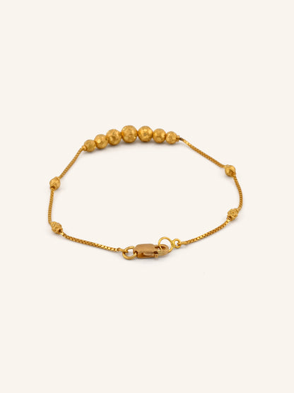 22ct Gold Ball Bracelet