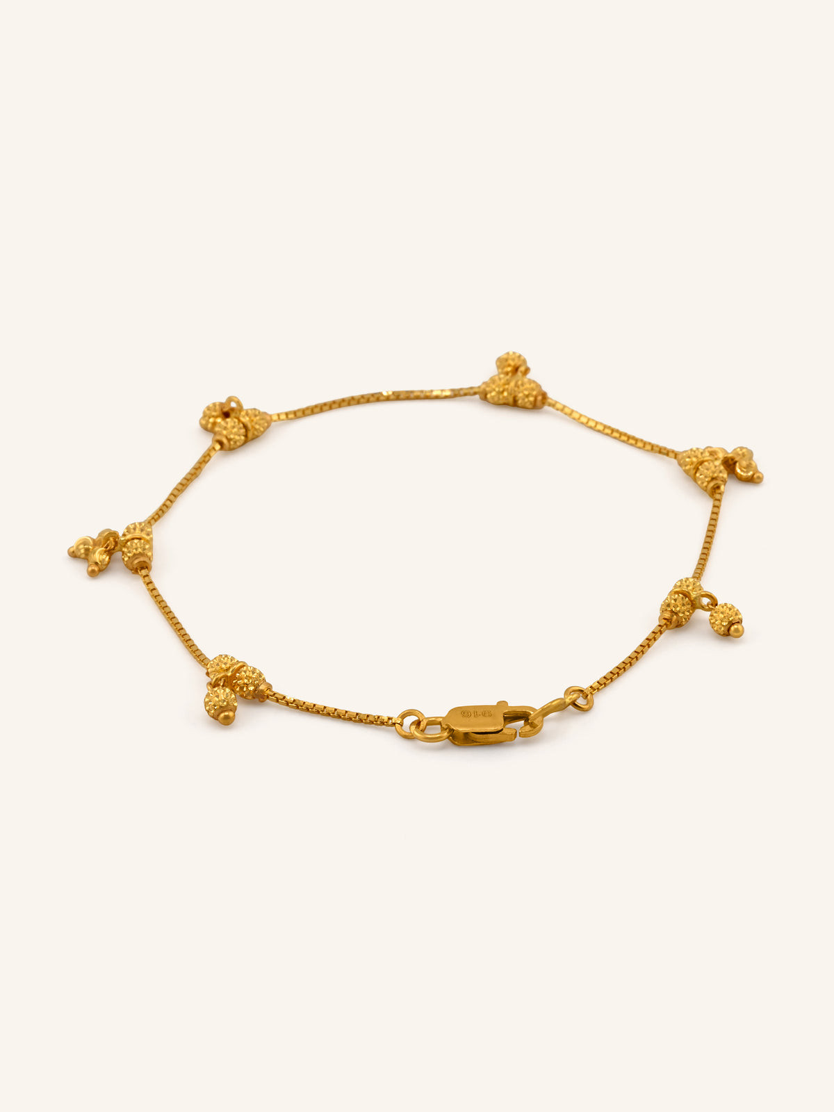22ct Gold Charms Bracelet