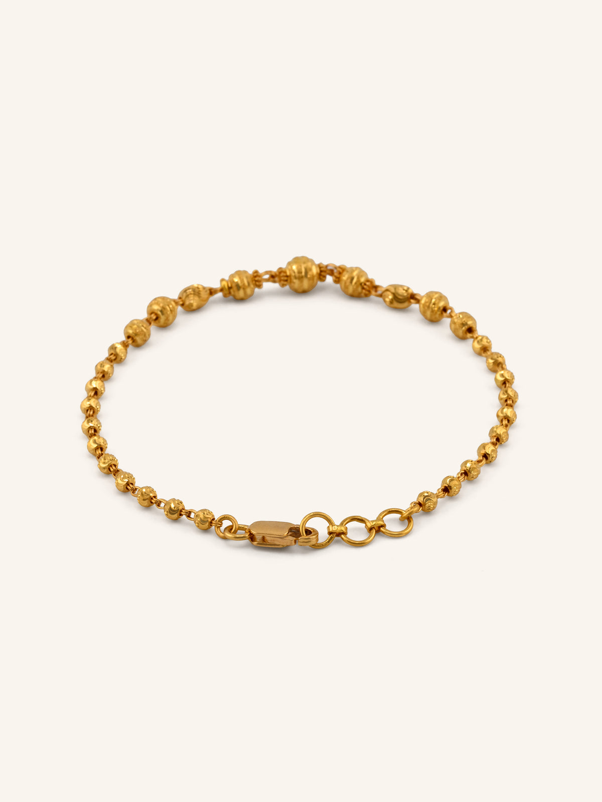 22ct Gold Ball Bracelet