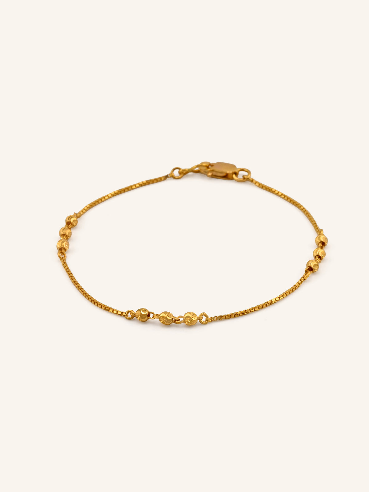 22ct Gold Ball Bracelet