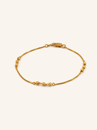 22ct Gold Ball Bracelet