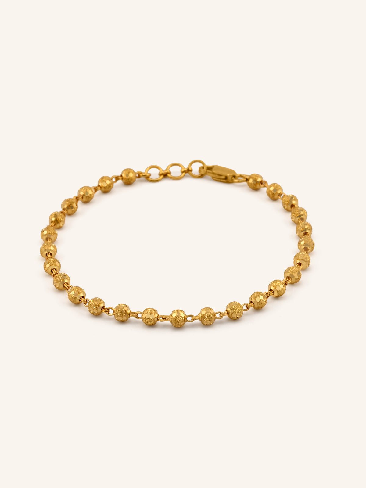 22ct Gold Ball Bracelet