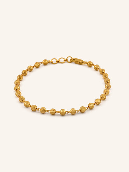 22ct Gold Ball Bracelet