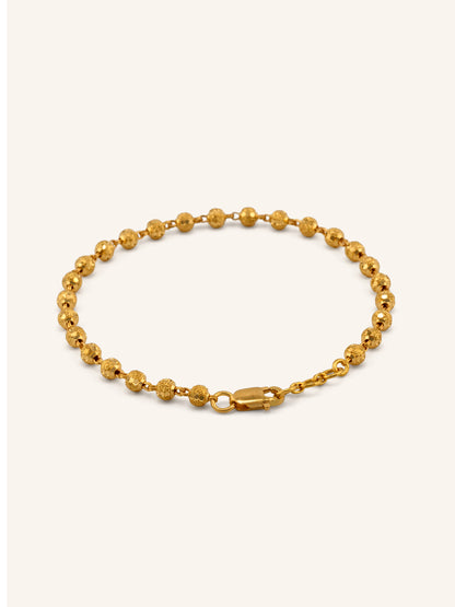 22ct Gold Ball Bracelet