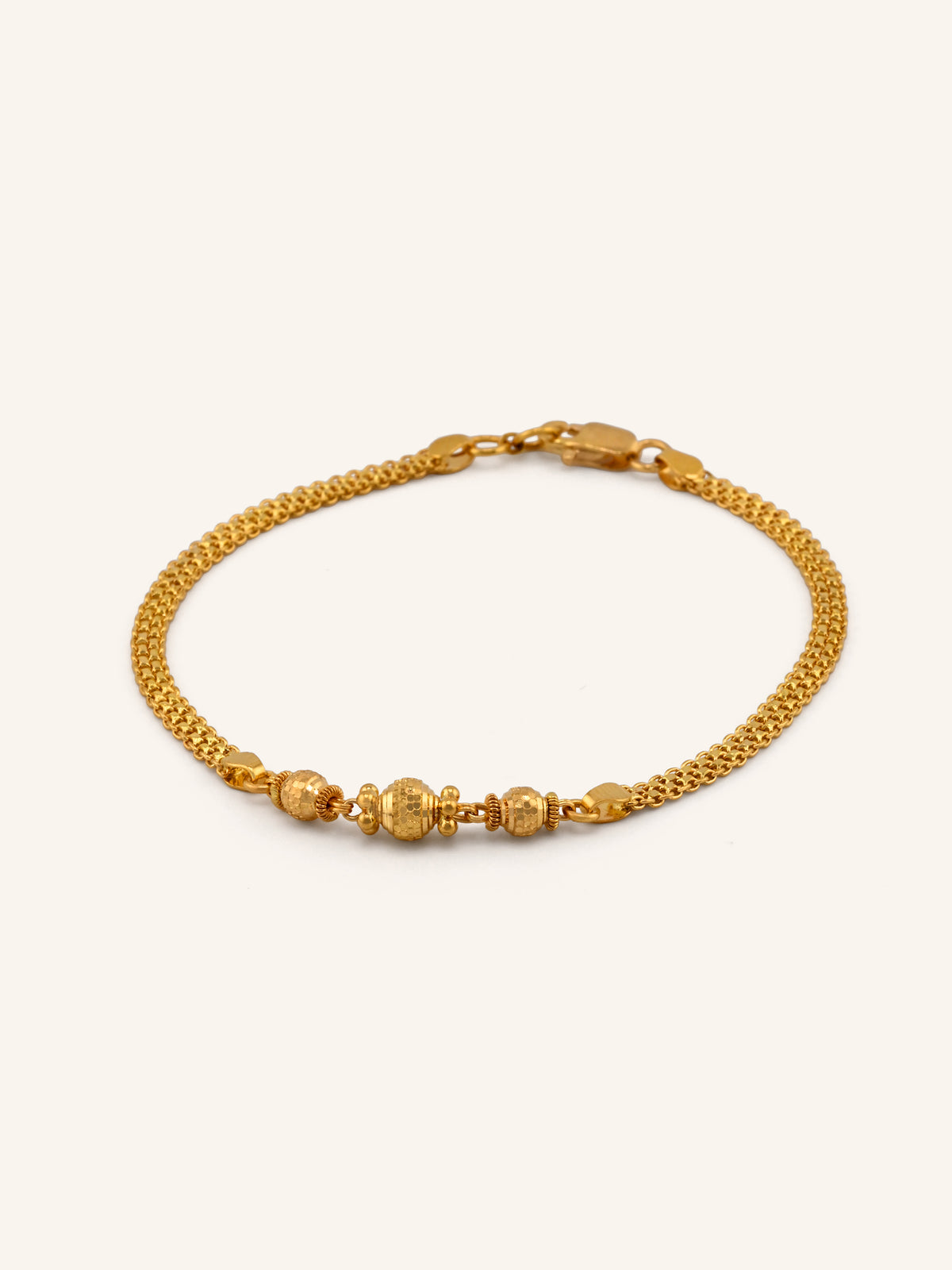 22ct Gold Ball Bracelet