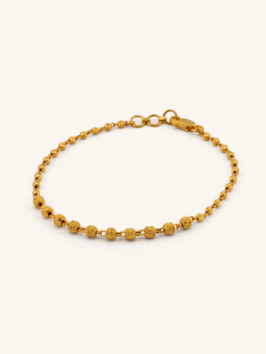 22ct Gold Ball Bracelet