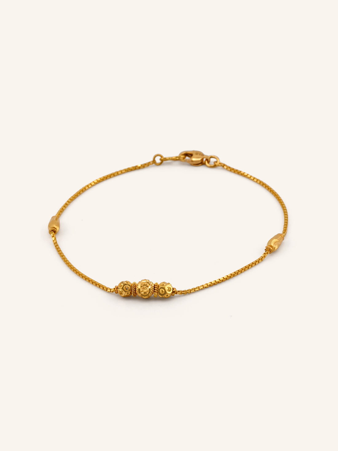 22ct Gold Ball Bracelet
