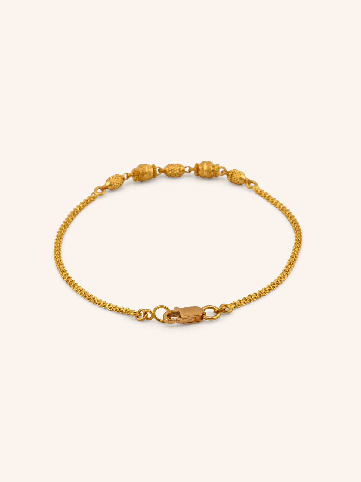 22ct Gold Ball Bracelet