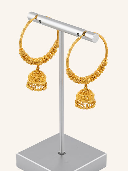 22ct Gold Jhumki Bali
