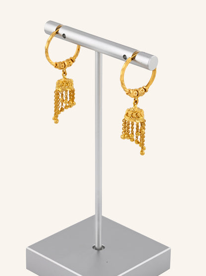 22ct Gold Jhumki Bali