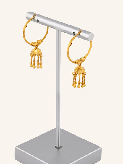 22ct Gold Jhumki Bali
